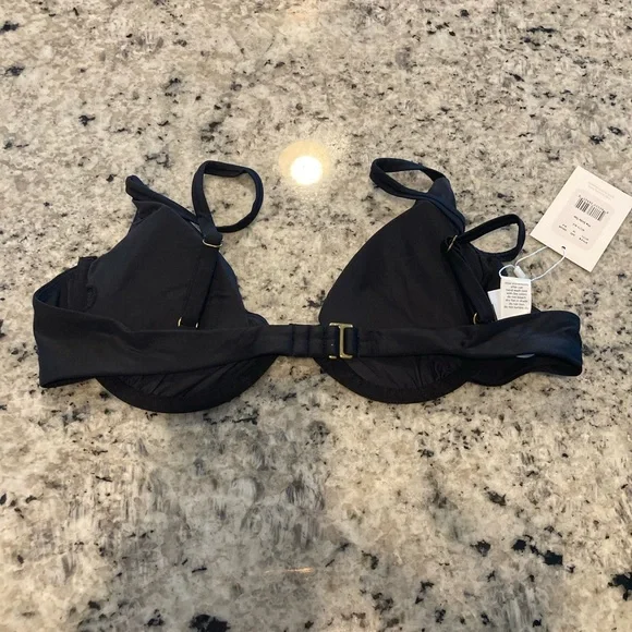 Andie Swim The Sicily Top Black Bikini - Picture 3 of 3